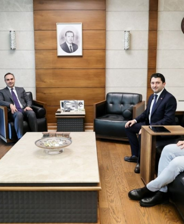 Beykoz Başkanvekili, Sanayı Bakanı ile görüştü