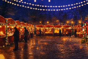 Beykoz Belediyesi yeniyıl sokağı kurdu