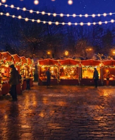 Beykoz Belediyesi yeniyıl sokağı kurdu