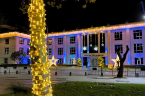 Beykoz Belediyesi yılbaşı için süslendi