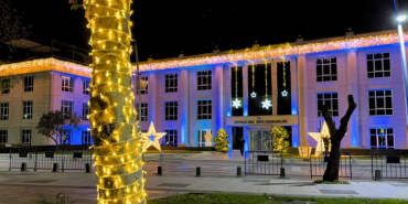 Beykoz Belediyesi yılbaşı için süslendi