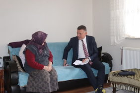 Beykoz Kaymakamı Ürkmezer hanelere misafir oluyor