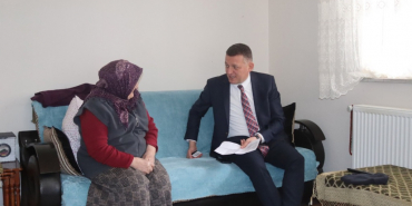 Beykoz Kaymakamı Ürkmezer hanelere misafir oluyor