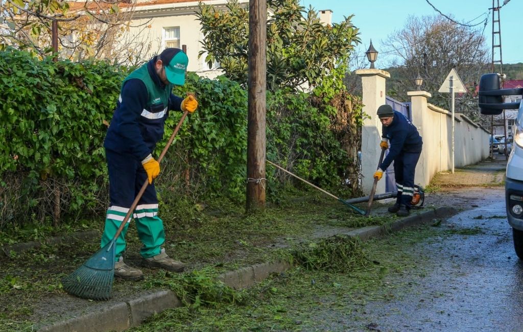 Beykoz şok ekipleri Örnekköy Mahallesi'ndeydi