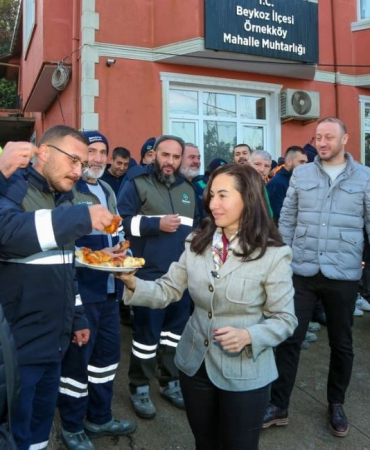 Beykoz şok ekipleri Örnekköy Mahallesi'ndeydi