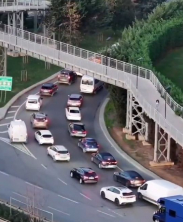 Beykoz trafiğinde kaynakçılara havadan ceza yağıyor