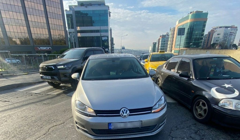 Beykoz’da kaynak yapan sürücülere ceza yağdı (1)