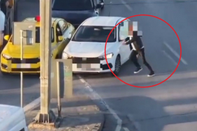 Beykoz'da yol verme kavgası! Aracından inen cezayı yedi
