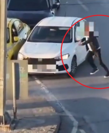 Beykoz'da yol verme kavgası! Aracından inen cezayı yedi