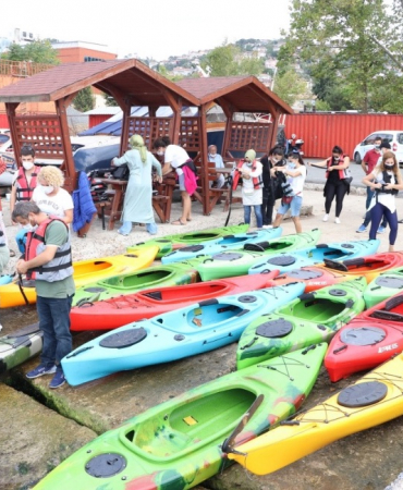 Beykozlulara özel kano etkinliği yeniden başladı!