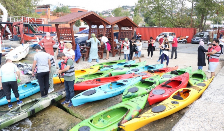 Beykozlulara özel kano etkinliği yeniden başladı!