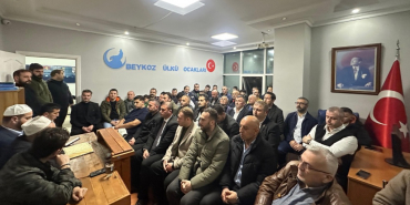 Beykoz’un ülkücü camiası deniz şehidini dualarla andı