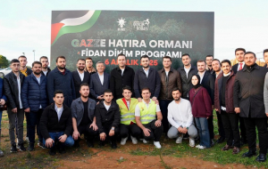 Gazze’ye umut fideleri Beykoz’da yeşerecek