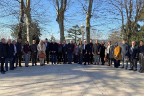 Beykoz muhtarları 10 Ocak'ta gazetecileri unutmadı