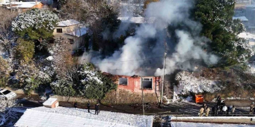 Beykoz yangın! Buzlanma ekipleri zorladı