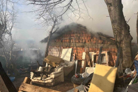 Beykoz’da gecekonduda yangın paniği!