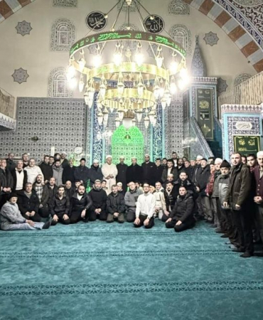 Beykoz’da gençler sabah namazında buluştu (3)