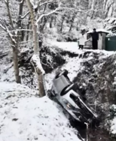 Beykoz'da kar yağışı kazayı getirdi! 3 yaralı
