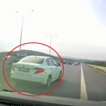 Beykoz’da trafik magandası kazaya davetiye çıkardı!