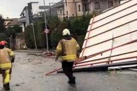 Beykoz’u fırtına ve sağanak yağışa teslim oldu! (3)