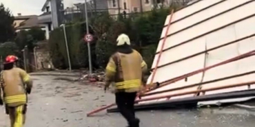 Beykoz’u fırtına ve sağanak yağışa teslim oldu! (3)