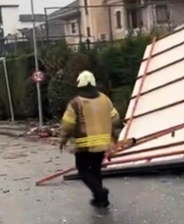 Beykoz’u fırtına ve sağanak yağışa teslim oldu! (3)