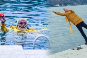 Fedon geleneği bozdu! Beykoz’dan denize atladı