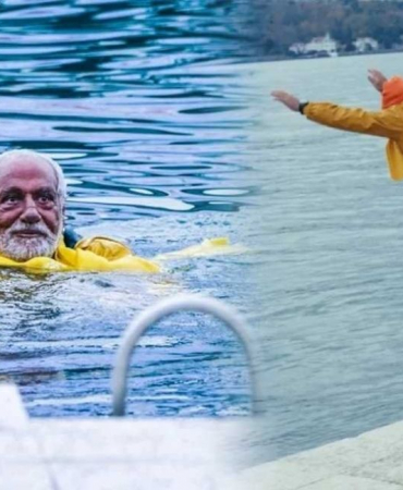 Fedon geleneği bozdu! Beykoz’dan denize atladı