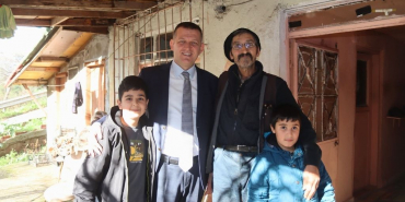 Kaymakam Beykozluların hanelere misafir oluyor