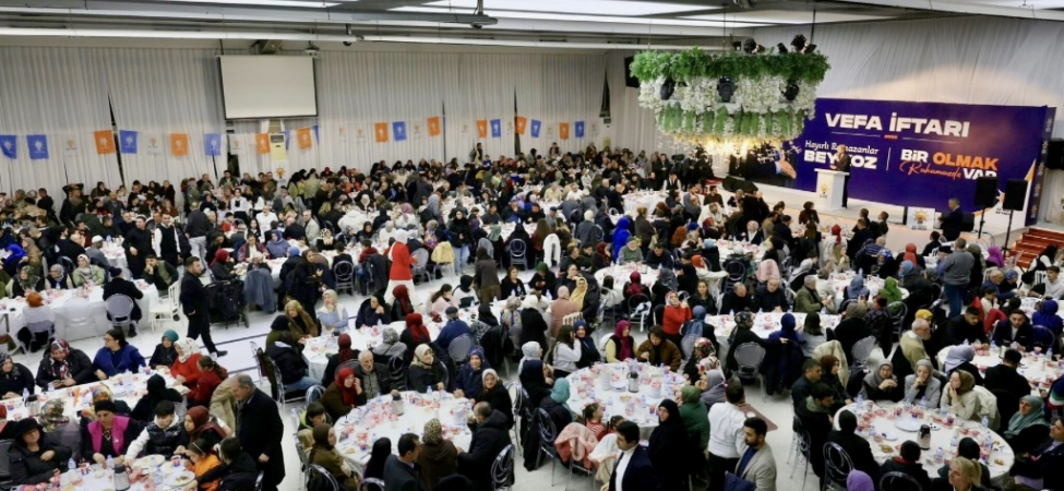 AK Parti Beykoz’un iftar sofrası doldu taştı