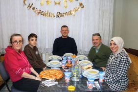 Beykoz Kaymakamı iftarda sofrasına misafir oldu