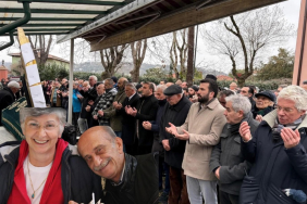 Beykoz muhtarının eşi ebediyete uğurlandı