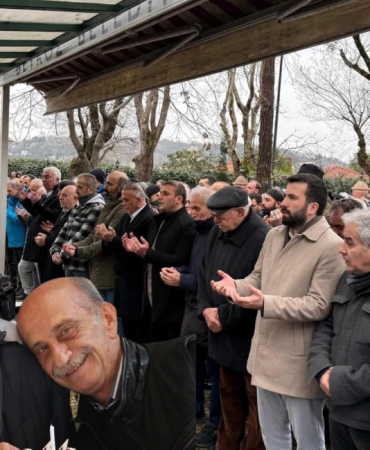 Beykoz muhtarının eşi ebediyete uğurlandı