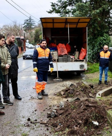 Beykoz şok ekipleri Polonezköy Mahallesi'ndeydi (1)