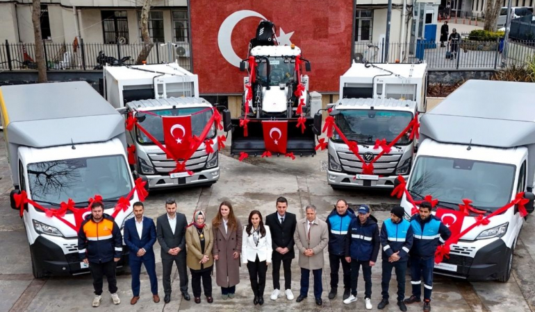 Beykoz'da sıfır atık hedefine 5 yeni araç desteği! (2)