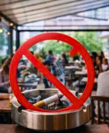 Beykoz’da sigara yasağına uymayanlar yandı!