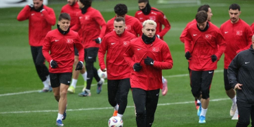 A Milli Takım Kosova maçına Riva'da çalıştı (1)