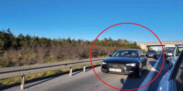 Beykoz trafiğinde pes dedirten görüntü!