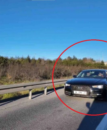 Beykoz trafiğinde pes dedirten görüntü!