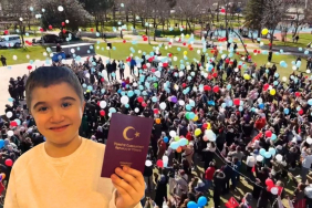 Beykoz’da balonlar Emre Tuna'nın için uçtu!