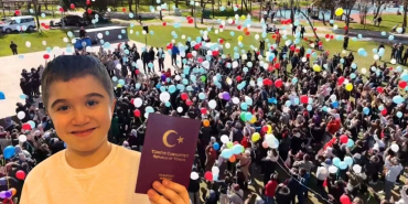 Beykoz’da balonlar Emre Tuna'nın için uçtu!