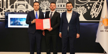 AK Parti Beykoz Gençlik Kolları Başkanı atandı