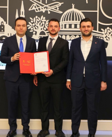 AK Parti Beykoz Gençlik Kolları Başkanı atandı