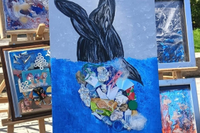 Beykoz Kanlıca'da atıklar sanata dönüştü! (6)