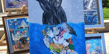 Beykoz Kanlıca'da atıklar sanata dönüştü! (6)