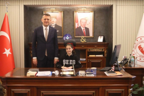 Beykoz Kaymakamı koltuğu Elif’e devretti (2)