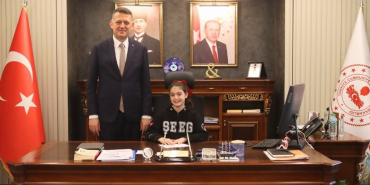 Beykoz Kaymakamı koltuğu Elif’e devretti (2)