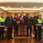 Beykoz emniyet teşkilatından Kaymakam'a ziyaret