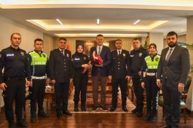 Beykoz emniyet teşkilatından Kaymakam'a ziyaret