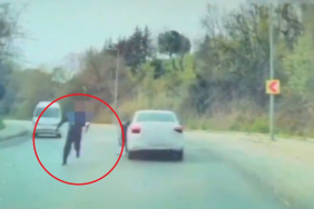 Beykoz trafiğinde kavga hamlesi pahalıya patladı! (1)